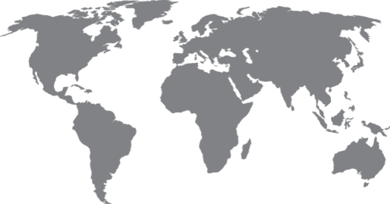 Mapa mundial de experiencia internacional